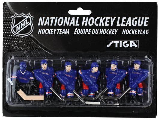 Stiga New York Rangers Table Hockey Team Players